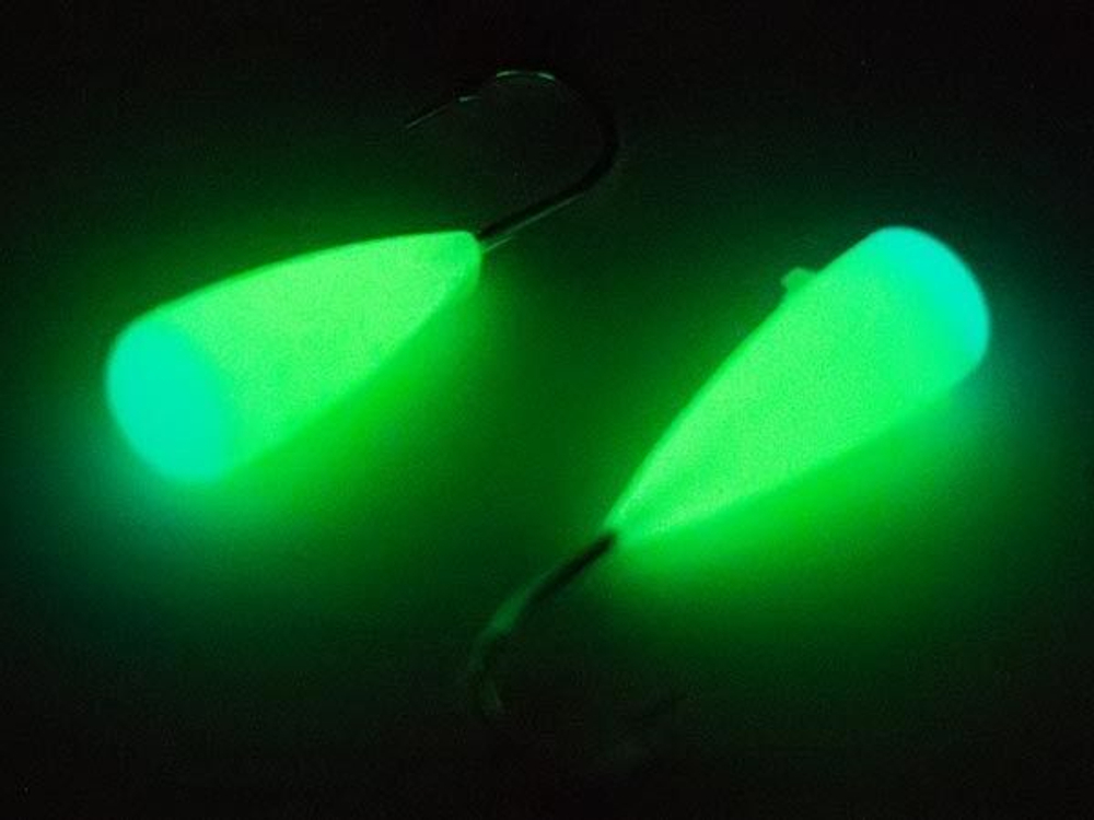 Мормышка Конус свечение Красное + Желтое MOK510RY 10шт/уп