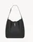Сумка Saint Laurent LE 5 A 7 эластичная, из зернистой кожи, черная
