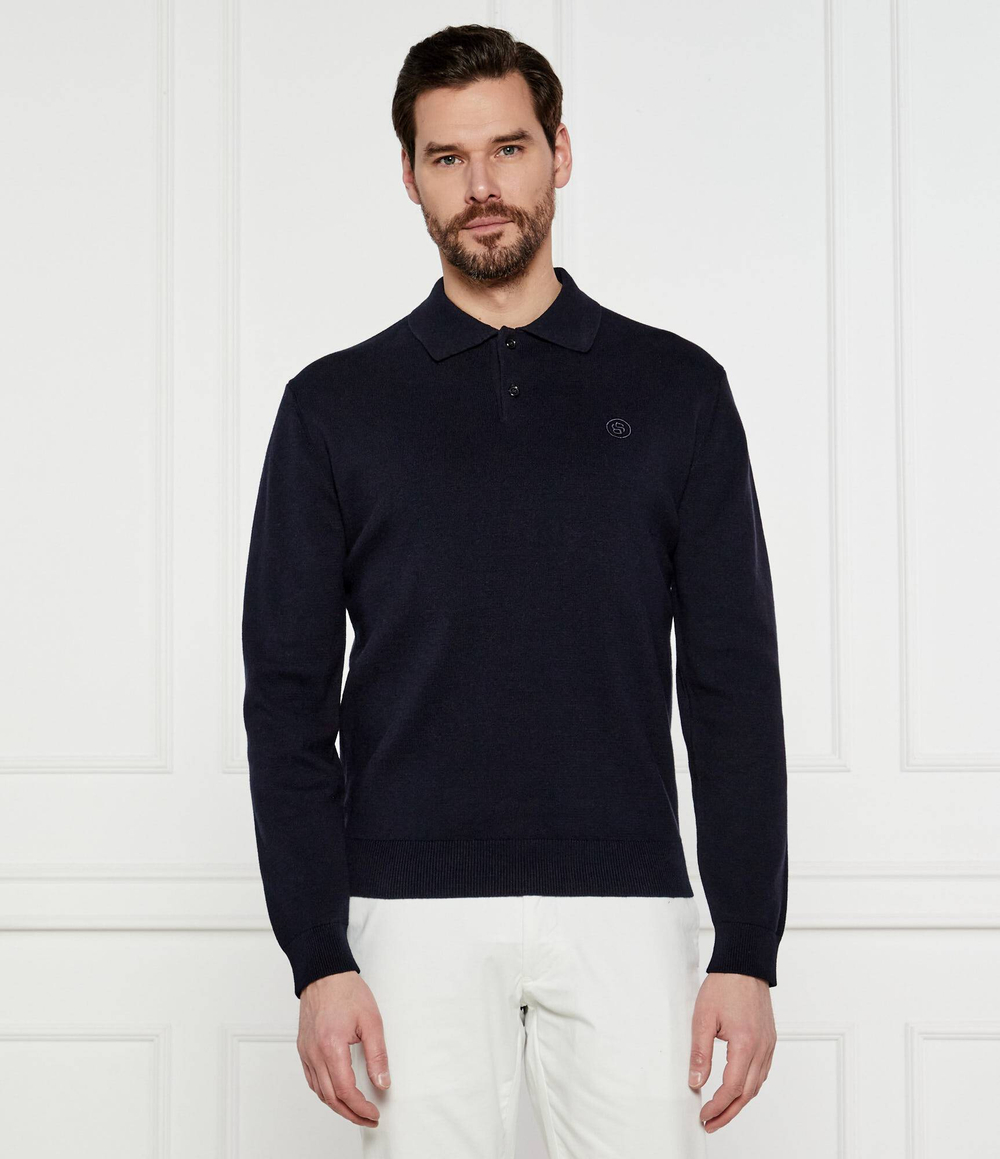 Поло C-Baltazar BOSS BLACK - темно-синий(50531600)