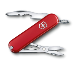 Нож Victorinox Jetsetter, 58 мм, 5 функций, красный