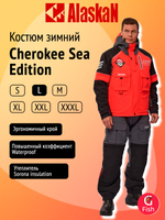 Костюм зимний Alaskan Cherokee Sea Edition XXL красный/серый/черный
