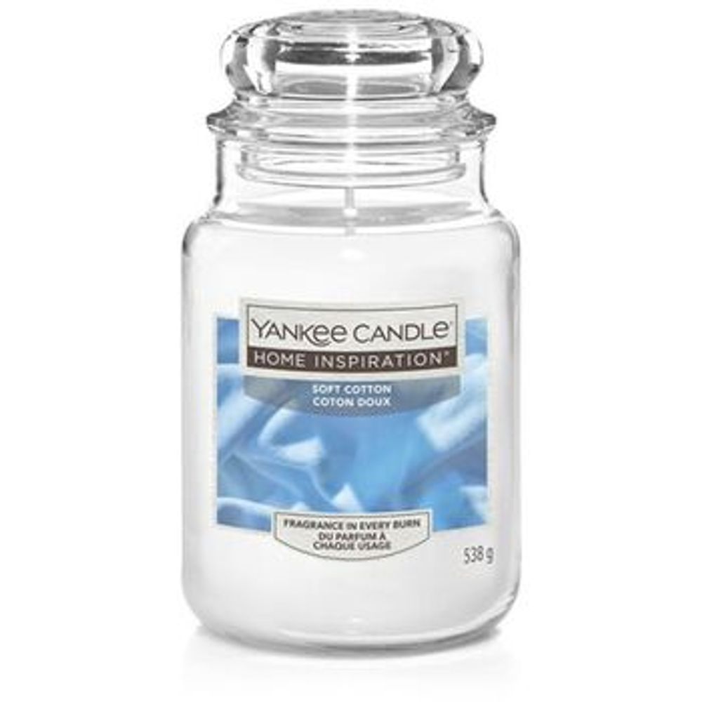 Yankee Candle Home Inspiration Soft Cotton 104.0g