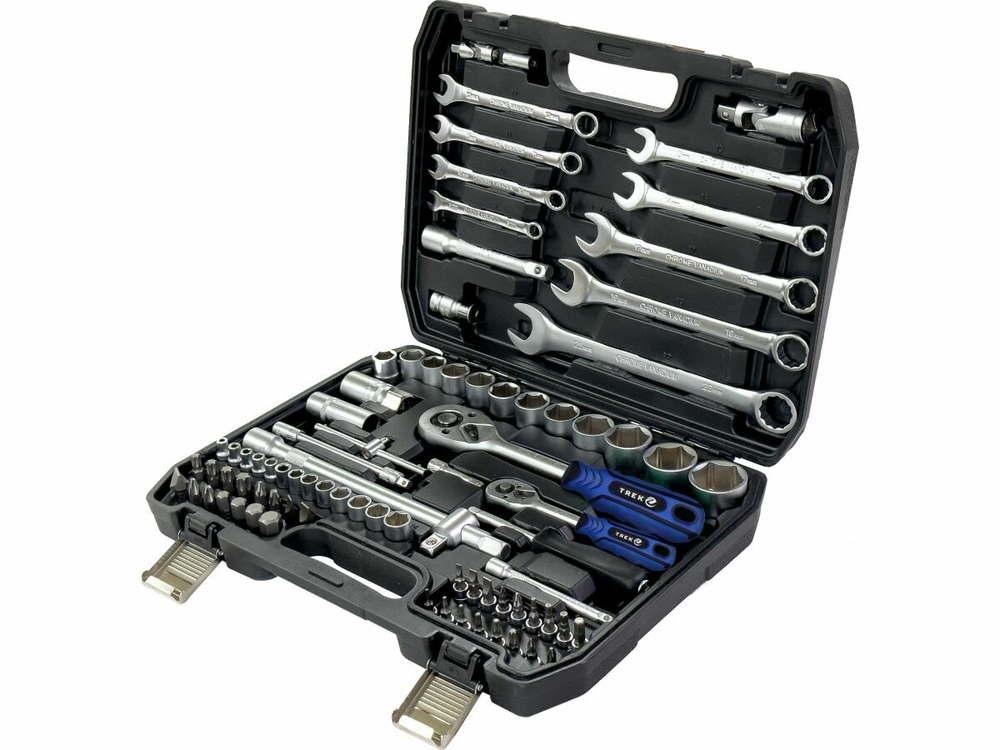 Набор инструментов 1/4", 1/2" 6 граней 82 предмета TREK (TR22082)