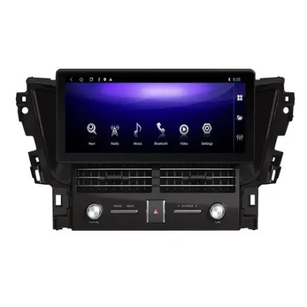 Магнитола для Toyota Alphard H30, Vellfire 2 2015-2023 (с JBL) - Carmedia KP-T1213 монитор 12.3", Android 10, 6Гб+128Гб, CarPlay, SIM-слот
