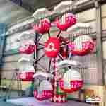 Обзорное колесо «Звездочёт» — 8 м, 7 кабин, до 14 человек