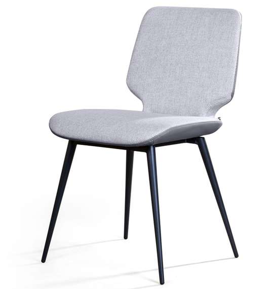 Стул Adam, рогожка комби серый