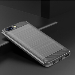 Чехол для OnePlus 5 цвет Gray (серый), серия Carbon от Caseport