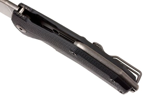 Складной нож Lion Steel "KUR" L/KUR BBK c клинком из стали Uddeholm Sleipner®, рукоять G10