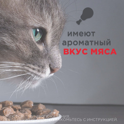 Таблетки от гельминтов для котят и кошек от 0,5-4кг со вкусом мяса МильбецинНео (Neoterica), 2т Празиквантел/ Мильбемицин