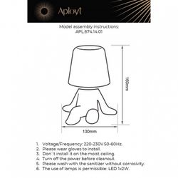 Зверь световой Aployt Nina APL.674.14.01