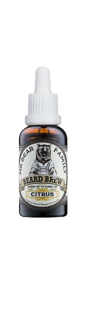 Mr Bear Family масло для бороды Citrus