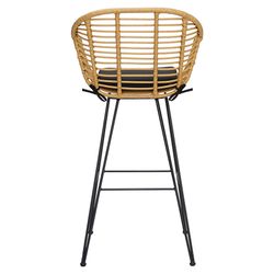 Стул барный Vetle Bent, ротанг