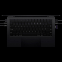 Ноутбук Apple MacBook Pro 16" 2024 (M4 Pro 14C CPU, 20C GPU, 2024) 24 ГБ, 512 ГБ SSD, Космический Черный (Space Black)