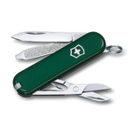 Нож перочинный Victorinox Classic (0.6223.4) 58мм 7функций зеленый