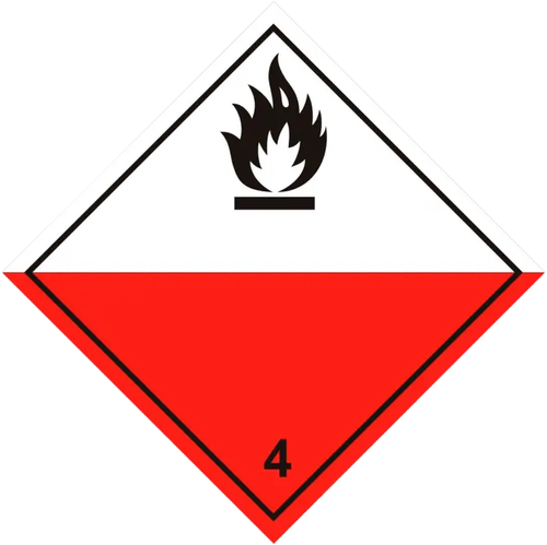 Класс 4.2 "Самовозгорающиеся вещества"