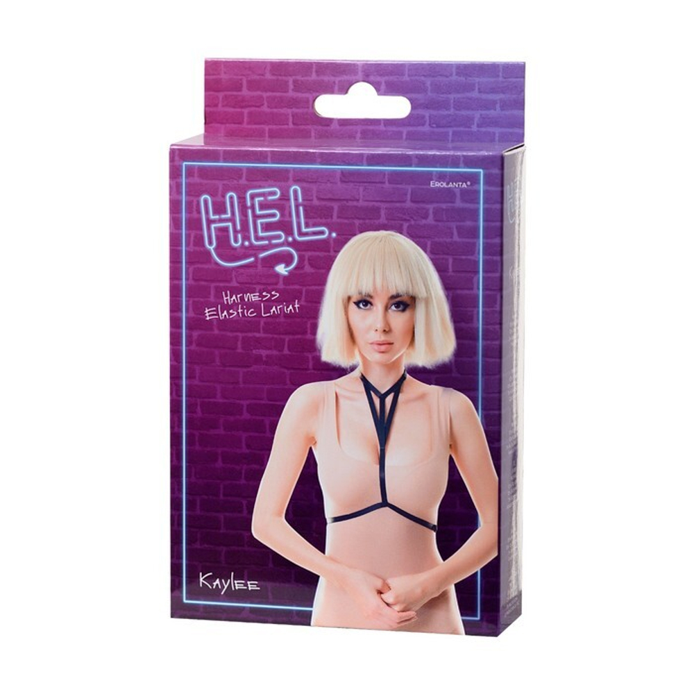 Стреп H.E.L. Kaylee, текстиль, цвет чёрный, OS