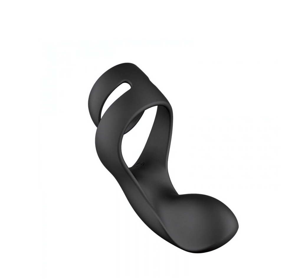 Вибростимулятор промежности с двойным кольцом Svakom Benedict чёрный