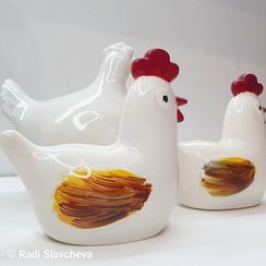 343 | Форма для шоколадных изделий "Курочка большая" (275*175 мм)