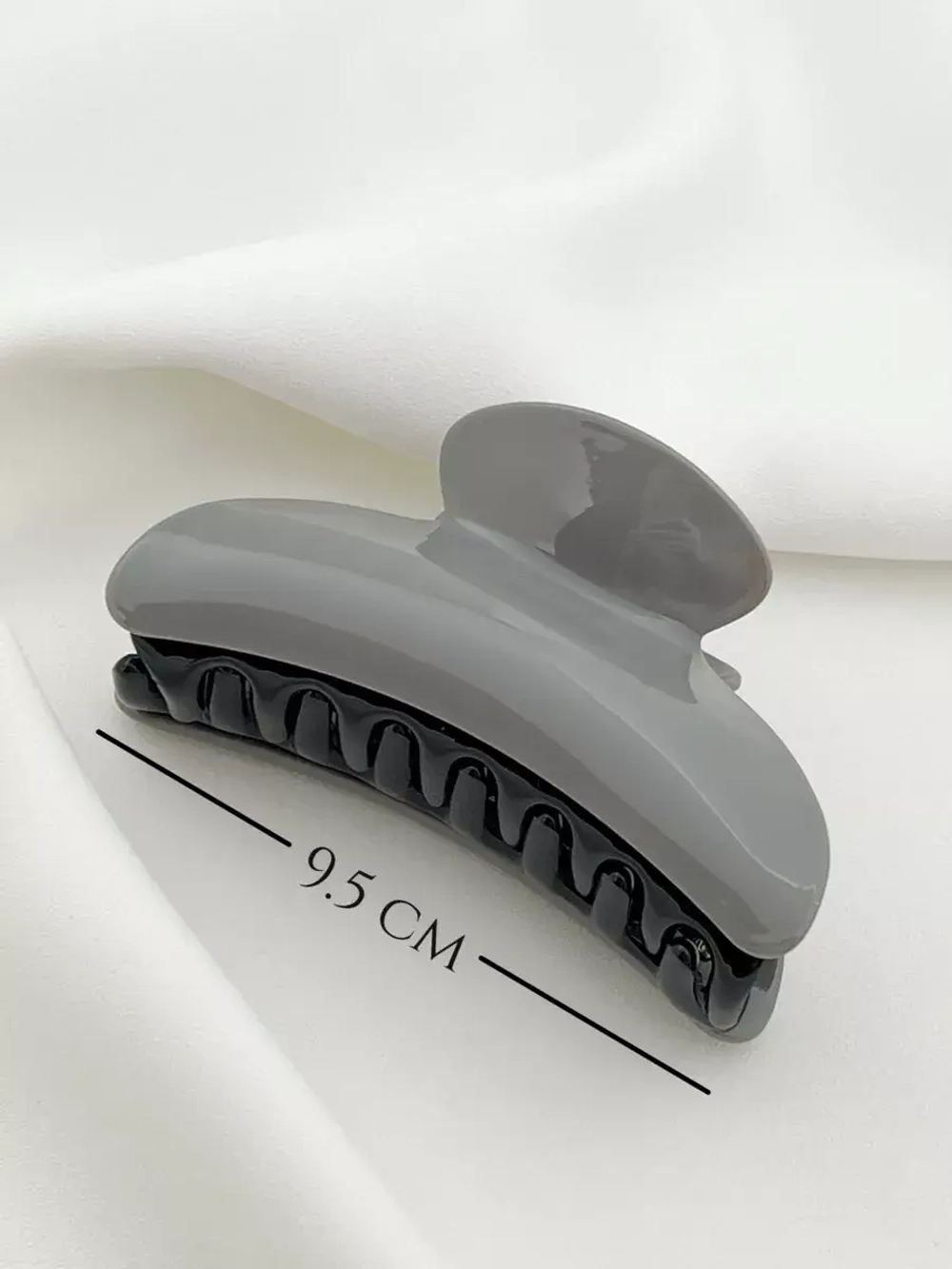 Крабик для волос большой Single Color Shell