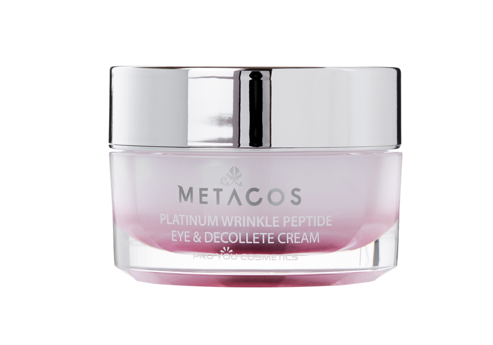 Pro You Metacos Platinum Wrinkle Крем вокруг глаз и зоны декольте, 30 г | Metacos Platinum Wrinkle Peptide Eye & Decollete Cream