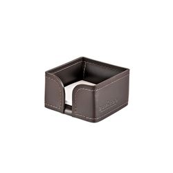 Лоток для блока бумаги из двухслойной кожи Cuoietto 100*100*60 (TBC100-100-60) 14