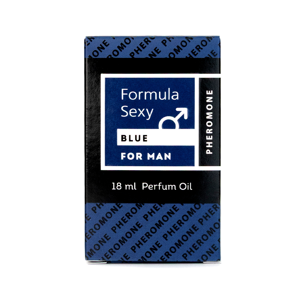 Парф.масло с феромонами для мужчин Formula Sexy "Blue" - 18ml for men/24