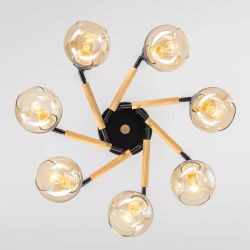 Citilux TIKA CL133171 Люстра поворотная Чёрная