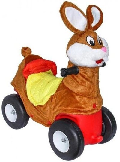 Каталка мягкая "зверушки"