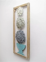 Панно на стену для интерьера 81х33 см