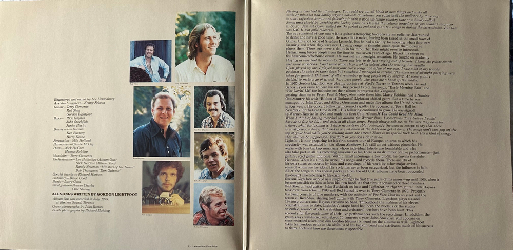 Gordon Lightfoot - Gord's Gold 2LP (Германия)