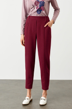 3926 Брюки женские (винный)