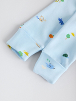 Комбинезон / Cлип для малышей Next E19-562, 3 шт., Белый, Синий, Голубой