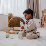 Бутылочка для кормления Suavinex Birdies 270 мл, голубая, 3 мес+