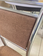 Стул Мажор рогожка корич