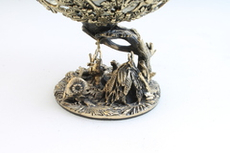 Набор из 2-х бокалов для коньяка "Охота на глухаря" и "Рыбалка. Осетр" (подарочный футляр)