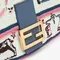 Сумка Fendi из ткани FF с вышивкой Astrology белый