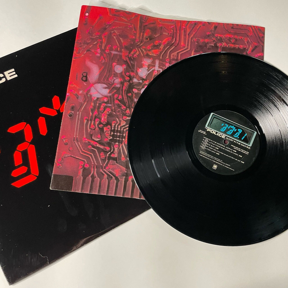 Винтажная виниловая пластинка LP The Police Ghost In The Machine (USA 1981)