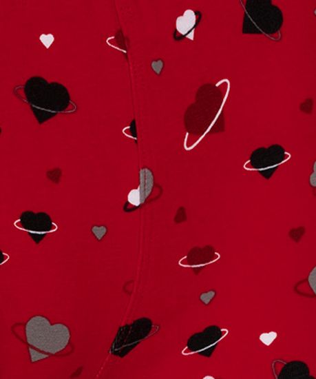 Трусы мужские боксеры (2шт), Atlantic 2GMH-013, черный + красный,