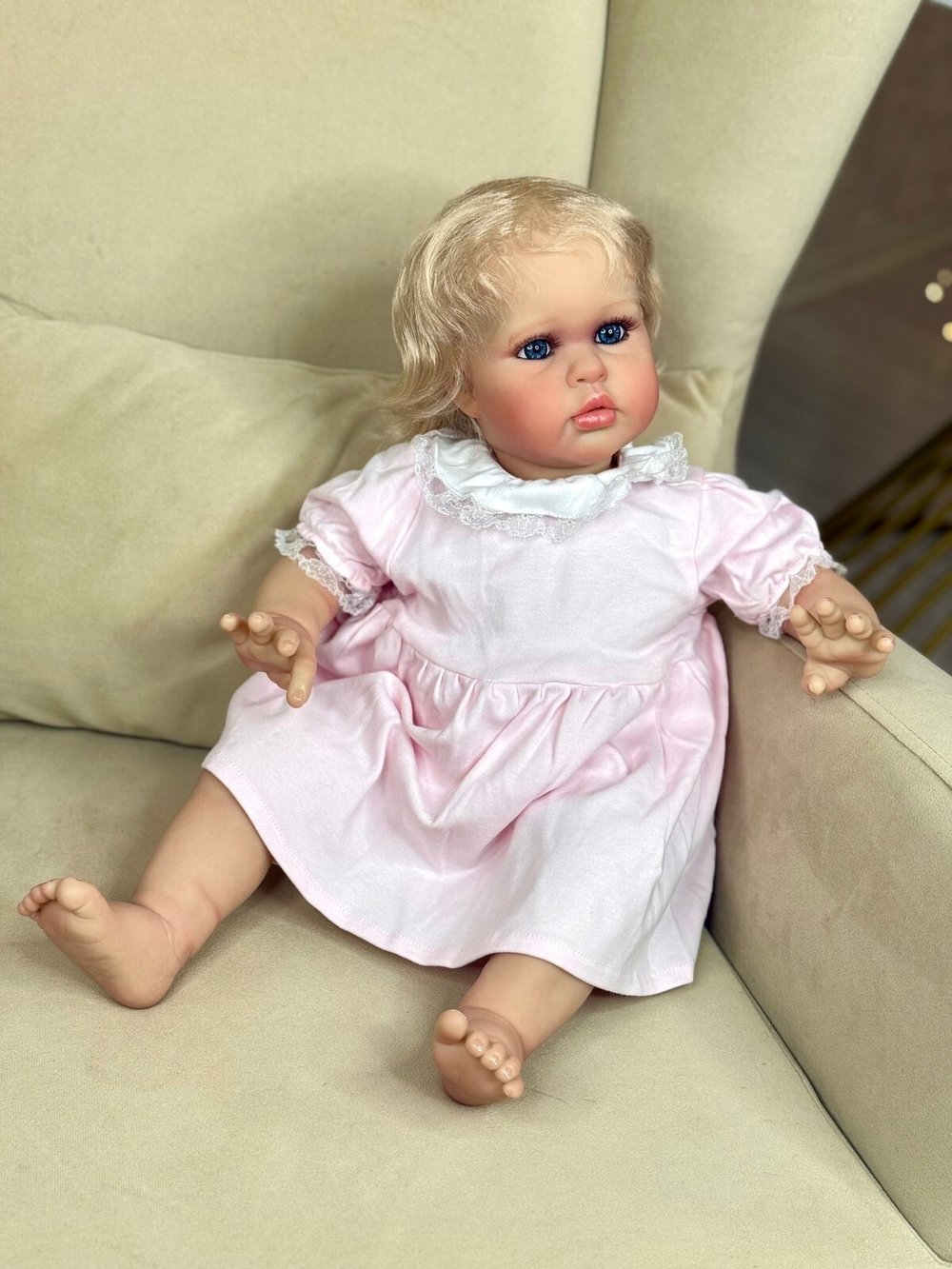 Кукла Реборн мягконабивная 60см (FA-953)