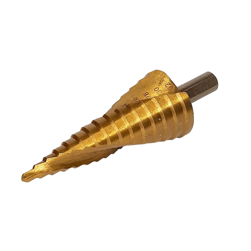 Сверло ступенчатое по металлу конусное SINICA 4-32мм