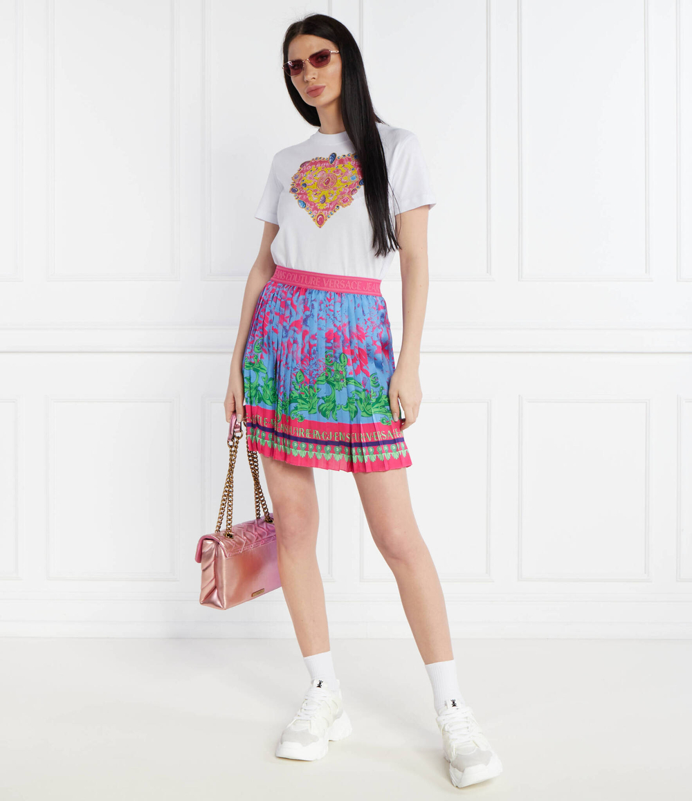 Юбка Versace Jeans Couture - разноцветная(76HAE8P1NS434)