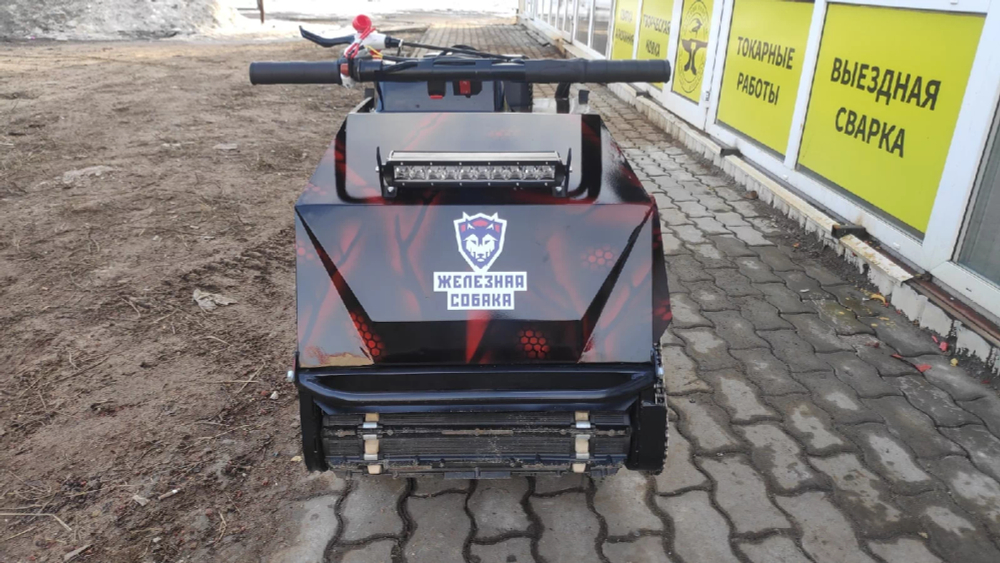 Мотобуксировщик ЖЕЛЕЗНАЯ СОБАКА M500 13 л.с