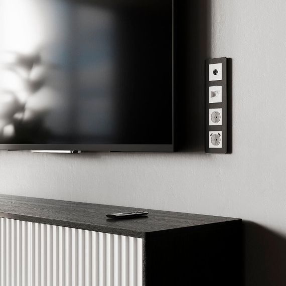 Розетка двойная Ethernet RJ-45 Werkel белый матовый W1181161 4690389192272