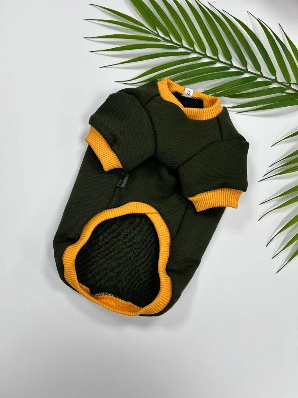 Толстовка из футера для собак и кошек