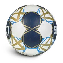 Мяч ганд. SELECT Ultimate Replica v25, 1671854209, р.2 (Jr), EHF Appr, ПУ, руч.сш, тсине-бело-золот.