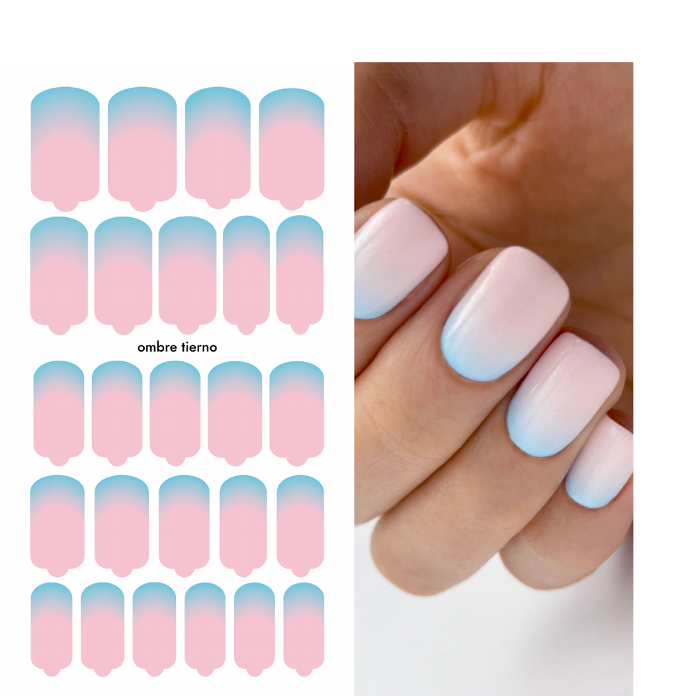 Пленки для маникюра Provocative Nails Ombre tierno