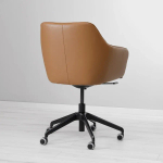 Стул для конференций - IKEA TOSSBERG/LÅNGFJÄLL/LANGFJALL/ТОССБЕРГ/ЛОНГФЬЕЛЛЬ ИКЕА, 67х57х67 см, коричневый