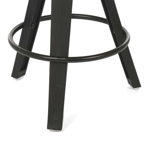 Полубарный стул Trio, 66 см, черный