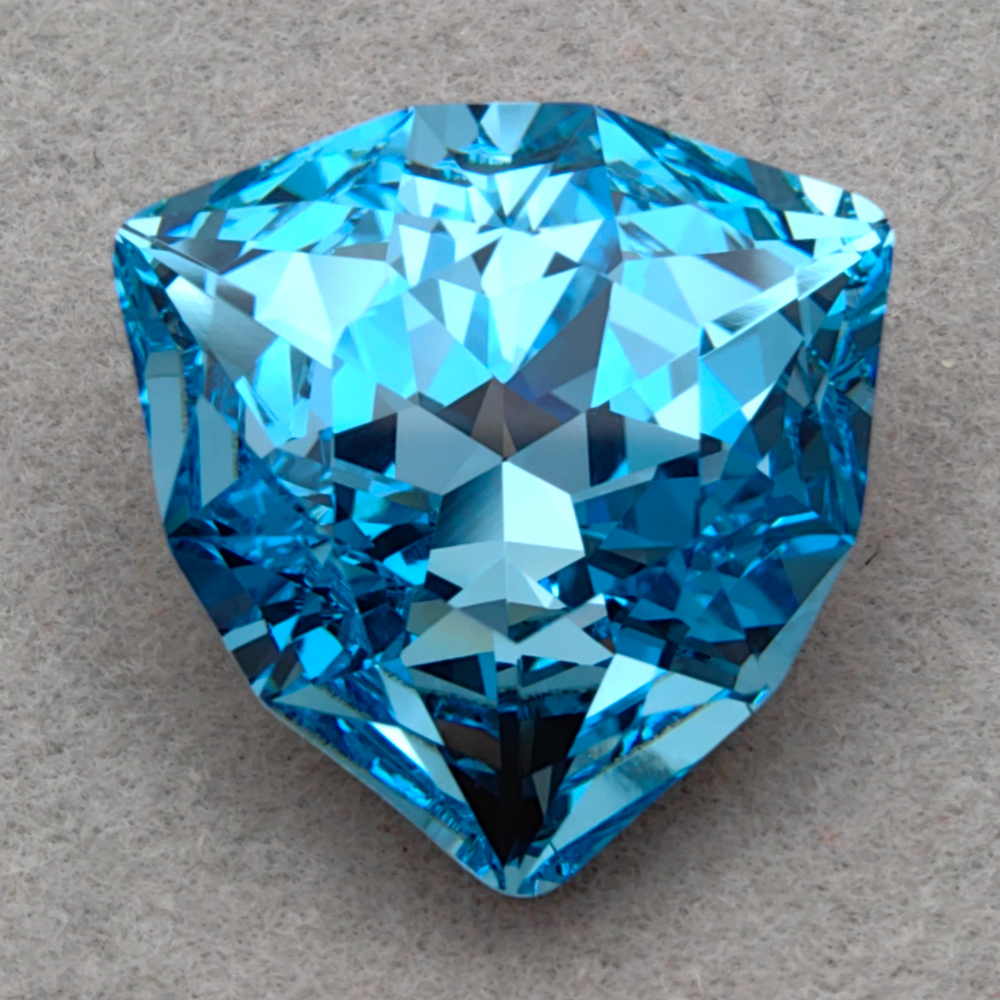 Swarovski 4706 Trilliant FS, Aquamarine F
