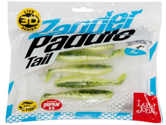 Виброхвосты LJ 3D Series Zander Paddle Tail 4.0in (10.00)/Z06 5шт.